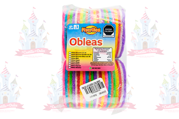 OBLEA ATUNERA COLORES 18/188 GRS. PICORITO