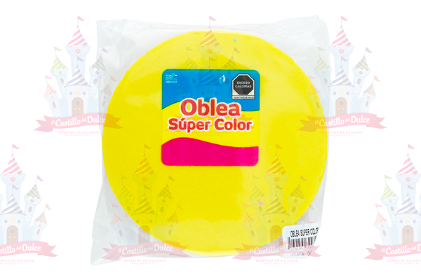 OBLEA SUPER COLORES 40/103 GRS. PICORITO
