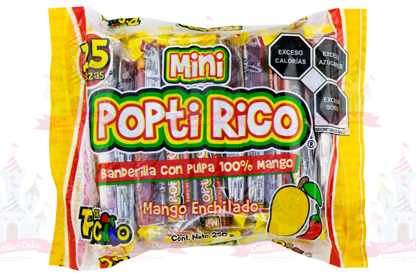 MINI POPTIRRICO MANGO 30/25 PZA PICAO