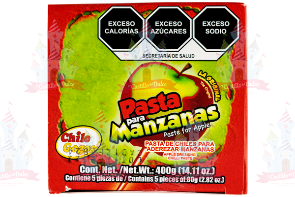 PASTA P/MANZANA TAMARINDO 24/5 CHILOGOGOS