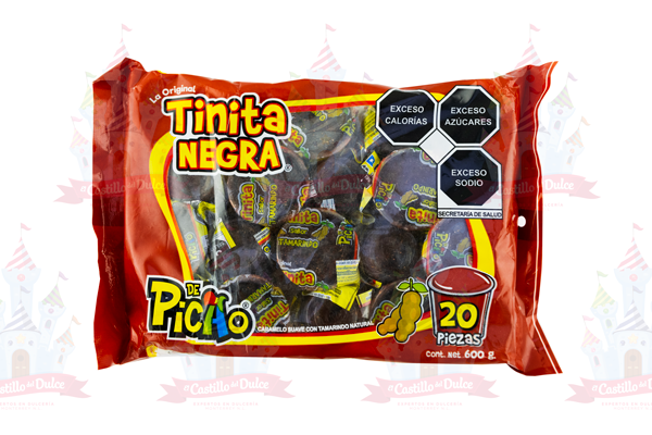 TINITA NEGRA 24/20 PZA PICAO