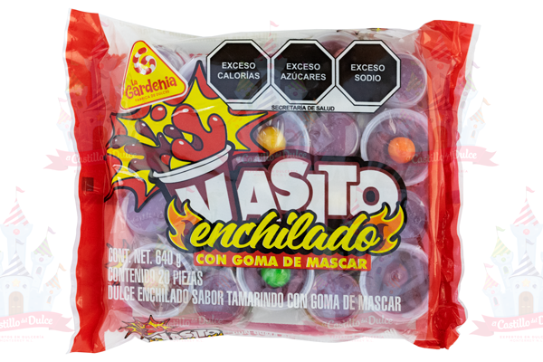 VASITO ENCHILADO C/CHICLE 16/20 GARDENIA