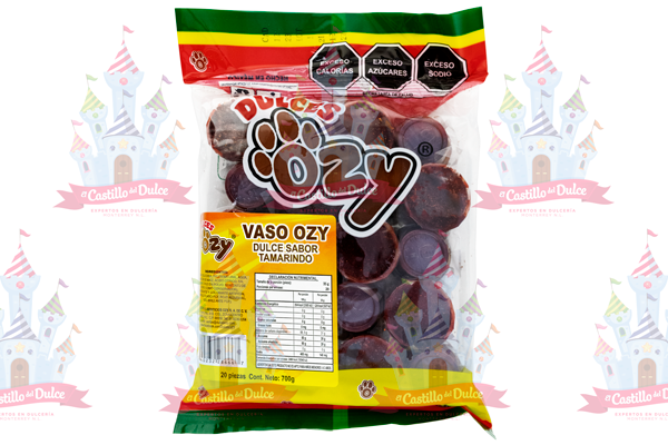 VASO TAMARINDO 15/20 PZAS OZY