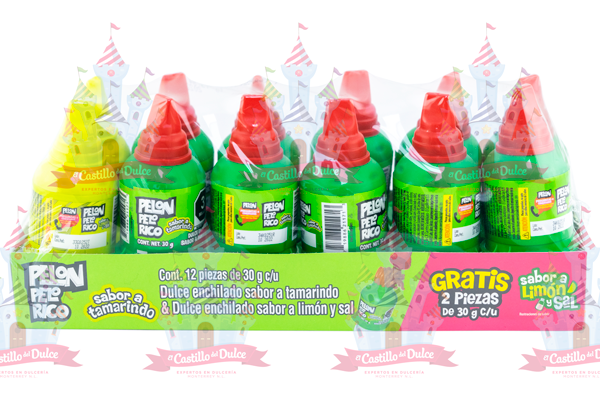 PELON PELO RICO + 2 CHAMOY 24/10 PZA