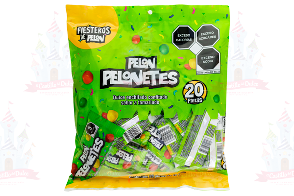 PELONETES FIESTERO  TAMARINDO SACHET 18/20 PZAS