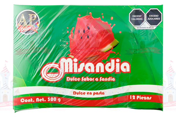 MI VASITO SANDIA 32/12 PZS. DULCES AP