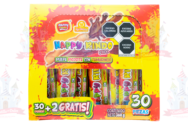 HAPPY RINDO STICK 24/30 PZS. DELICIAS