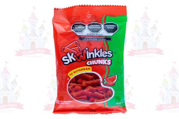 SKWINKLES CHUNKS SANDIA BOLSA 12/130G