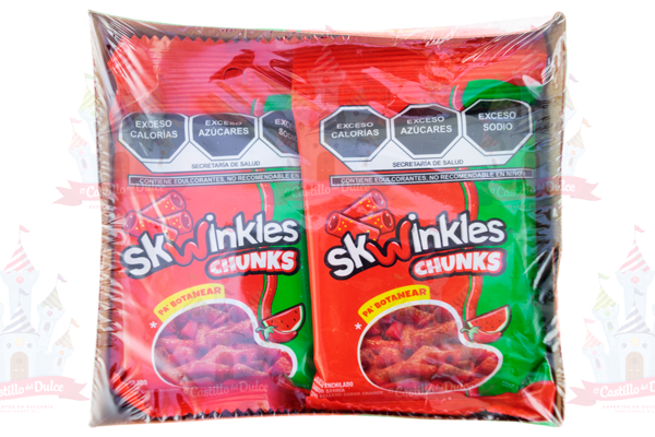 SKWINKLES CHUNKS SANDIA DISPLAY 20/6/45G