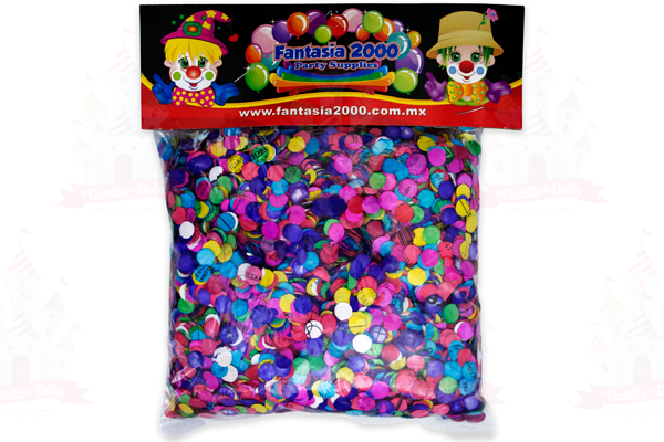 CONFETI BOLA GDE 200/100GRS FANTASIA 2000