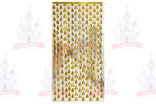 CORTINA MET. PINOS DORADOS 6/1 PZ GRANMARK