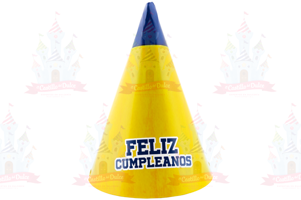 GORRO SOCCER AMA/AZUL 25/6 PZA FESTACENTER