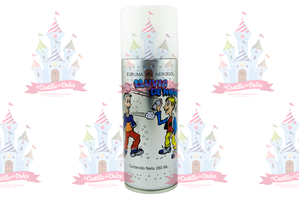 ESPUMA LLUVIA DE NIEVE BLANCA 24/260 ML