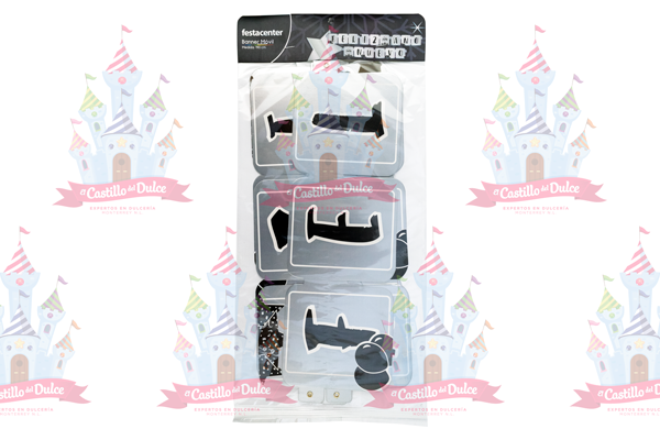 BANNER MOV. NEW YEAR SILVER METAL 25/1 FESTACEN