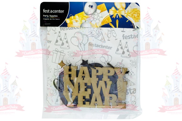 COLGANTE MOVIL NEW YEAR COUNTDOWN 25/1 PZA FESTACENTER.