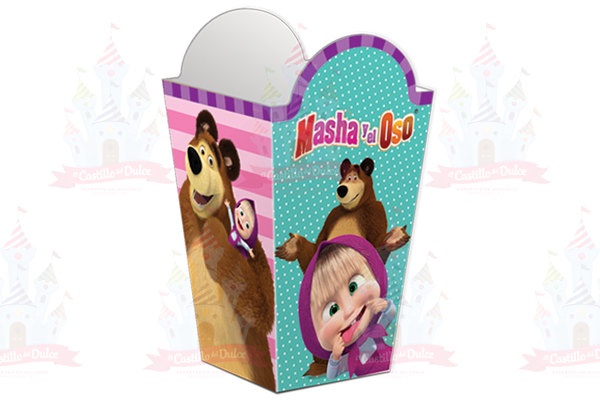 CAJITA PALOMERA MASHA Y OSO 6/6 PZA GRANMARK