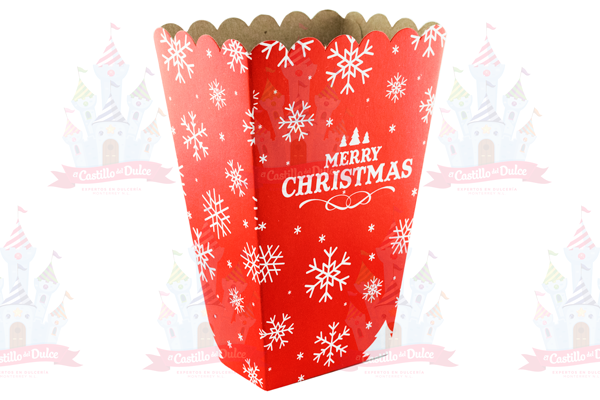 CAJA PALOMERA CHRISTMAS SNOW 25/10 PZA FESTACENTER.