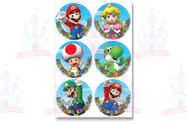 DISTINTIVO MARIO BROS 6/24 GRANMARK