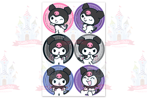 DISTINTIVO KUROMI 6/24 PZA GRANMARK