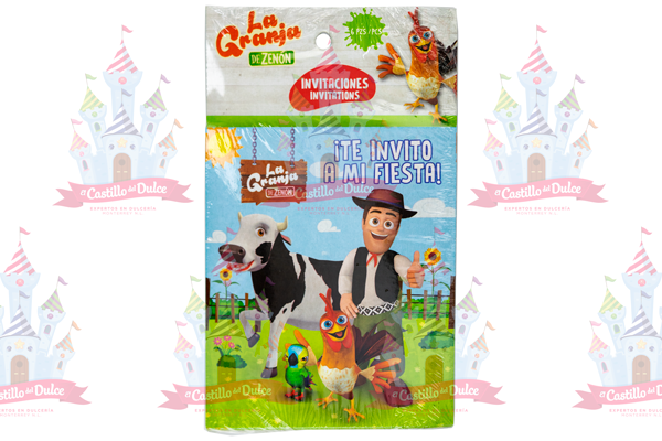 INVITACION GRANJA DE ZENON 24/6 PZA GRANMAR
