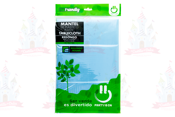 MANTEL RED. AZUL CIELO 12/1 PZA FAB. SELECTA