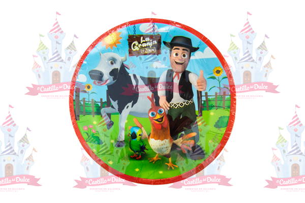 PLATO PAST. GRANJA ZENON 6/6 PZA GRANMARK
