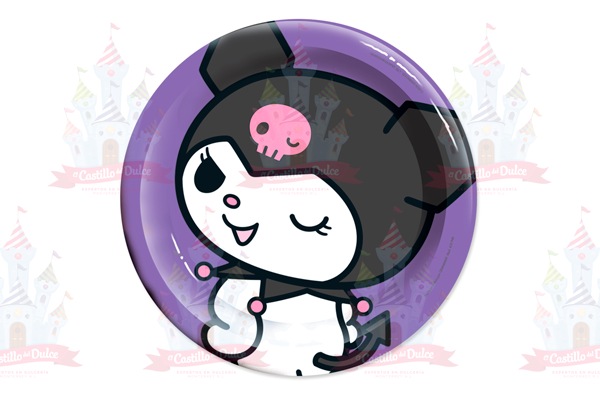 PLATO PAST. KUROMI 6/6 PZS GRANMARK