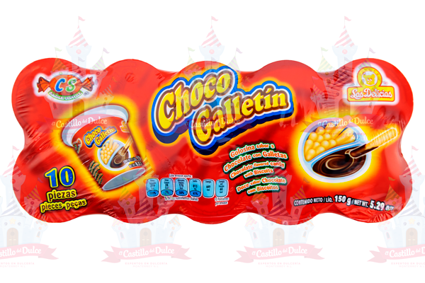 CHOCO GALLETIN 20/10 DELICIAS