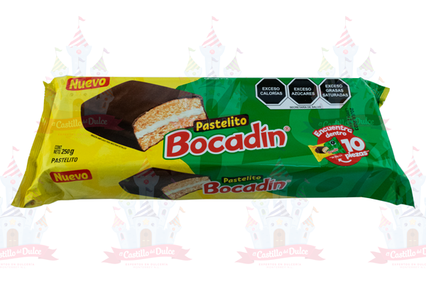 PASTELITO BOCADIN 10/10 PZA BIMBO