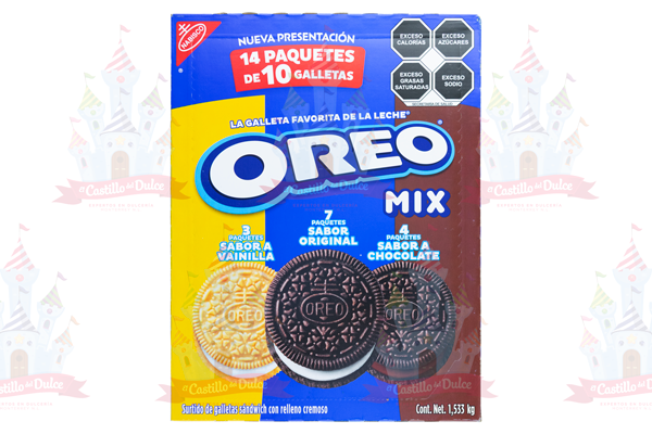 GALLETA OREO MIX 1/14/1.53 KG