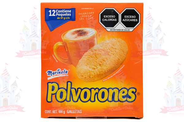 POLVORONES 12/12 450 GRS MARINELA