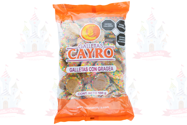 GALLETA GRAGEA 16/500 GRS CAYRO