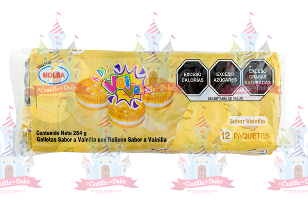 GALLETA VAI VAI VAINILLA 24/12 PZA TINAJITA