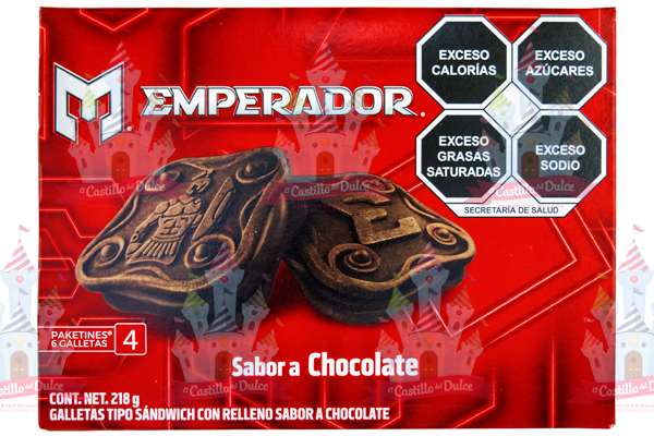 GALLETA EMPERADOR CHOCO 10/218 GRS