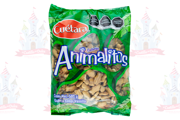 GALLETA ANIMALITOS 10/500 GRS CUETARA