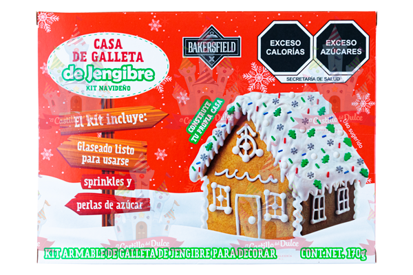 KIT CASA GALLETA JENGIBRE CHICA 12/1 PZ (170 GRS)