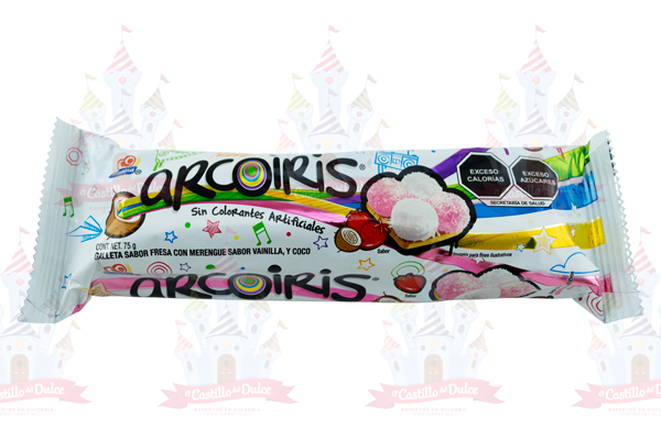 GALLETA ARCOIRIS 16/75 GR SONRICS