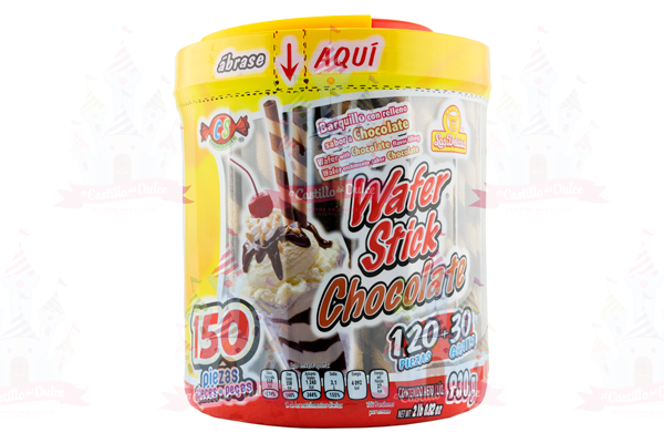 WAFER STICK CHOCOLATE 6/180 DELICIAS