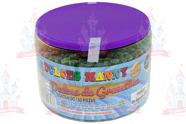 VELA DE AGUA 12/180 DULCES MANNY