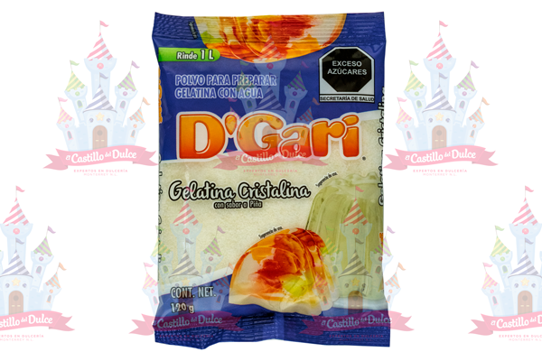 GELATINA CRISTALINA 50/120 GRS GARI