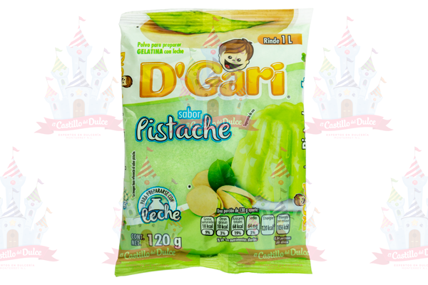 GELATINA DE PISTACHE 50/120 GRS GARI