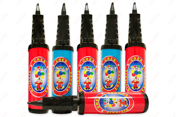 BOMBA INFLADORA PAYASO 10/1 PZA