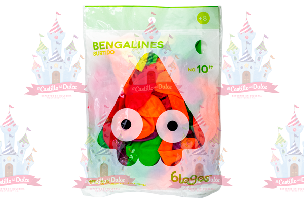 GLOBO BENGALINES # 10 90/50 PZA FAB SELECTAS.