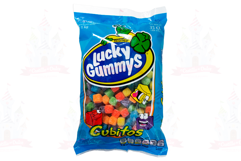 LUCKY GUMMYS GOMA CUBITOS 8/1 KG