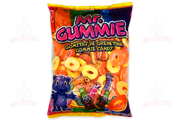 MR GUMMIE GOMA AROS DE DURAZNO 12/1 KG