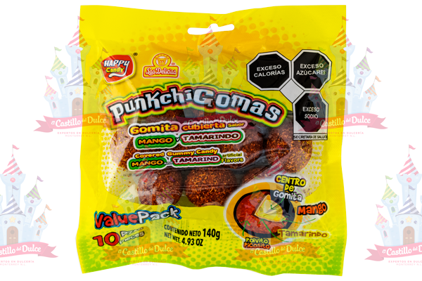 PUNKCHIGOMAS VALUE PACK 80/10 PZA DELICIAS