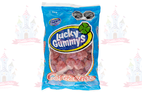 LUCKY GUMMYS GOMA CORAZONES 8/1 KG