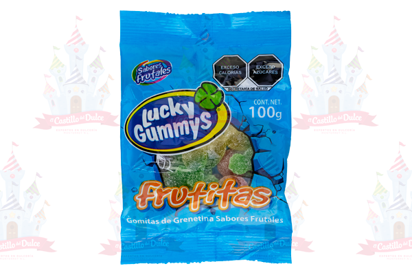 MINI LUCKY  FRUTITAS 1/12 PZAS 100 GRS