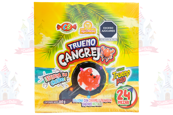 TRUENO CANGREJO 12/24 PZS. DELICIAS