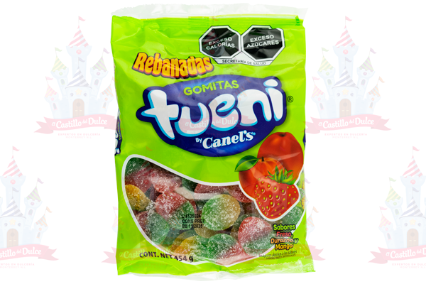 GOMITAS REBANADAS TUENI 24/453 GRS. CANELS